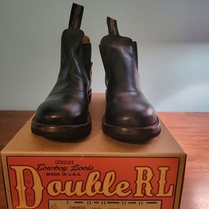 Ralph Lauren RRL Hand Burnished Leather Chelsea Boot